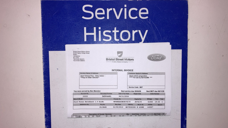 Ford Focus 1.0 EcoBoost 125 Zetec 5dr Petrol Hatchback